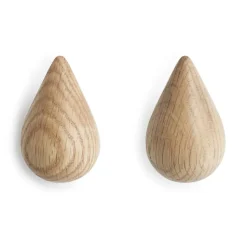 Patère Dropit, bois grand
