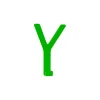 Patère en forme de Y Midi, vert