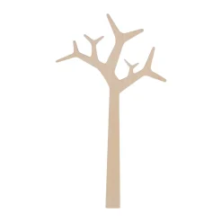 Patère murale Tree Wall Special Edition 134 cm, Pin blanchi