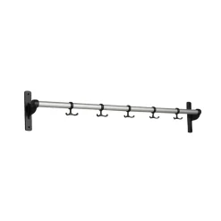 Patère Nostalgi, Aluminium, structure noire