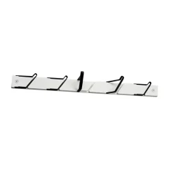 Patère Tamburin 52,5 cm, Blanc-noir