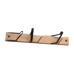Patère Tamburin 31,5 cm, Chêne-noir