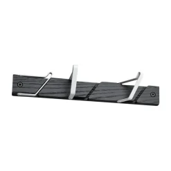 Patère Tamburin 31,5 cm, Noir-blanc