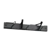 Patère Tamburin 31,5 cm, Noir-noir