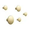 Patère The Dots métal lot de 5, laiton