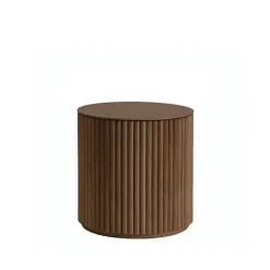 Petit Palais table d'appoint, chestnut, h42