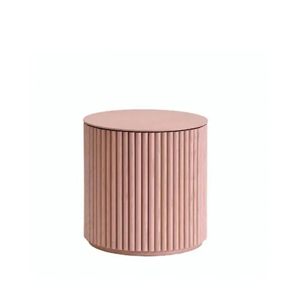 Petit Palais table d'appoint, dusty pink, h42