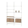 Pira G2 poteau 100 cm, Blanc