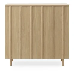 Placard Rib 96x98,5 cm, Chêne