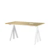 Plateau de bureau Works, chêne, 140 cm