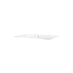 Plateau de bureau Works, laminé blanc, 120 cm