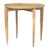 Plateau pliable Ø 45 cm, Chêne