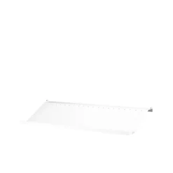 Porte-chaussures String en métal, blanc, 78x30 cm