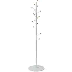 Porte-manteau Bill Floor, Blanc