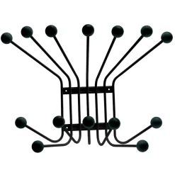 Porte-manteau Bill L, noir