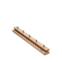 Porte-manteau Cutter, Chêne, 5 pcs boutons