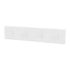 Portemanteau Montana Coat Racks 4 crochets, Snow