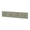 Portemanteau Montana Coat Racks 4 crochets, Fennel