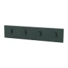 Portemanteau Montana Coat Racks 4 crochets, BlackJade