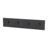 Portemanteau Montana Coat Racks 4 crochets, Anthracite