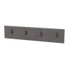 Portemanteau Montana Coat Racks 4 crochets, Coffee