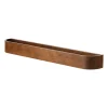 Porte-manteau mural Epoch 79 cm, Chêne teinté foncé