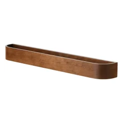 Porte-manteau mural Epoch 79 cm, Chêne teinté foncé
