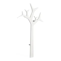 Porte-manteau mural Tree 134 cm, Blanc