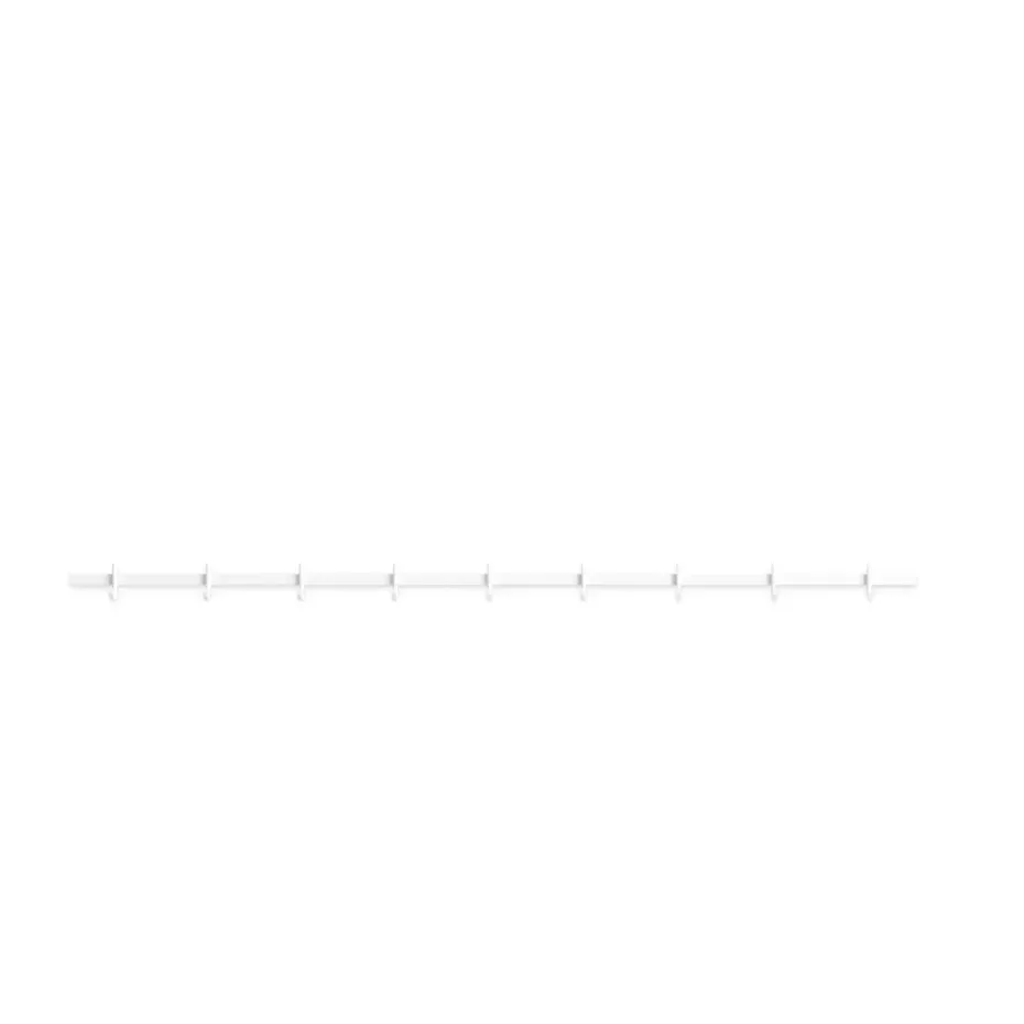 Porte-manteau Relief large 123 cm, Blanc