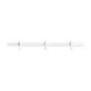 Porte-manteau Relief small 41 cm, Blanc