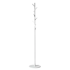 Porte-manteau Sticks - sur pied, blanc-blanc