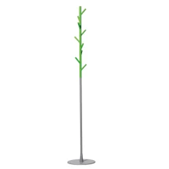 Porte-manteau Sticks - sur pied, vert-argent