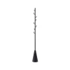 Porte-manteau sur pied Ava, gris