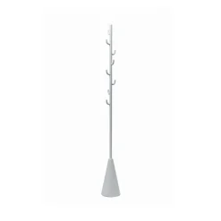 Porte-manteau sur pied Ava, blanc