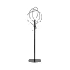 Porte-manteau sur pied Bubble, noir
