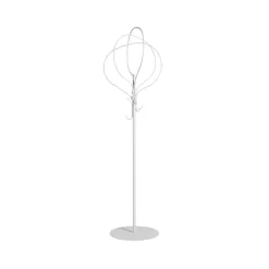 Porte-manteau sur pied Bubble, blanc
