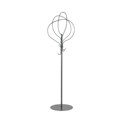 Porte-manteau sur pied Bubble, gris