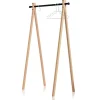 Porte-vêtements Dress-Up 90, naturel-noir