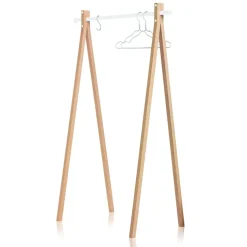Porte-vêtements Dress-Up 90, naturel-blanc