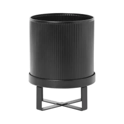 Pot de fleur Bau petit Ø18 cm, Noir