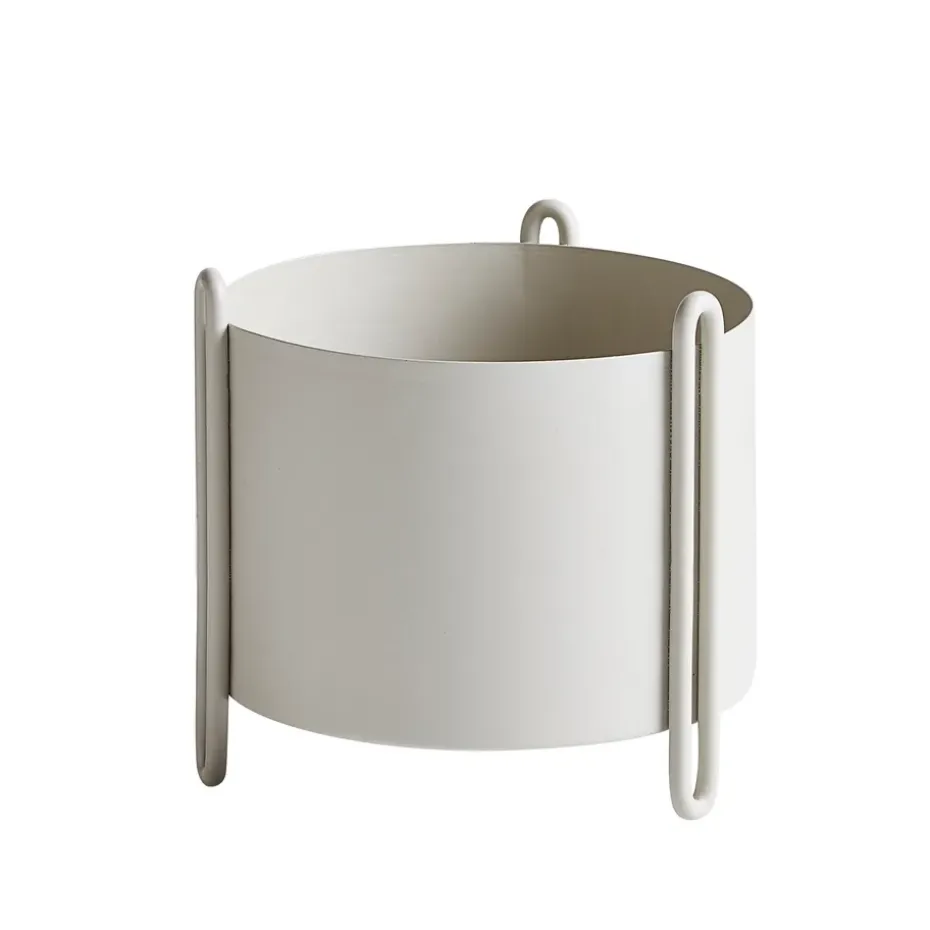 Pot de fleur Pidestall small Ø15 cm, Gris