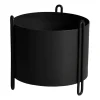 Pot de fleur Pidestall small Ø15 cm, Noir