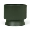Pot de fleur Ro Ø15 cm, Vert foncé