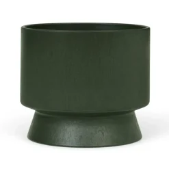 Pot de fleur Ro Ø15 cm, Vert foncé