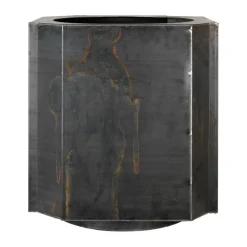 Pot Funki L 52 cm, Fer brut