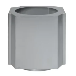 Pot Funki XL 70 cm, Aluminium brossé