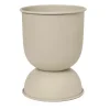 Pot Hourglass extra small Ø21 cm, Cashmere
