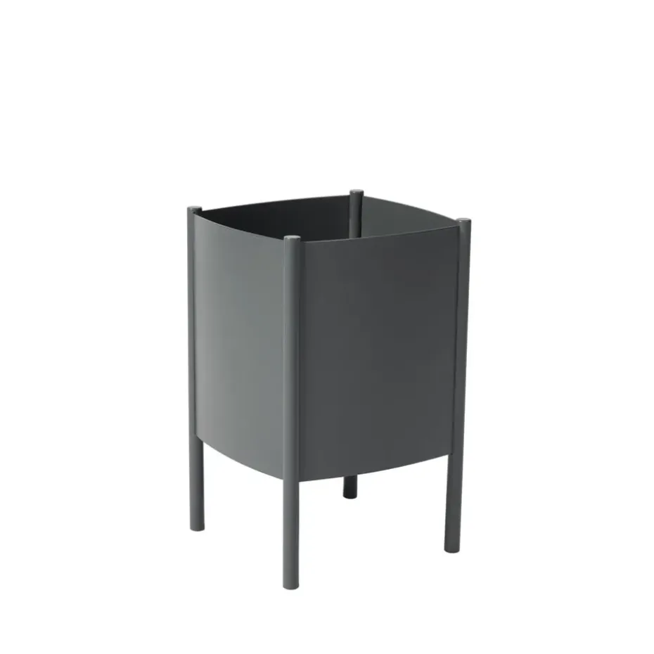Pot Konvex Pot, Gris, petit Ø23 cm