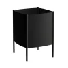 Pot Konvex Pot, Noir, grand Ø47 cm