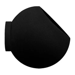 Pot mural Globe Ø17 cm, Black